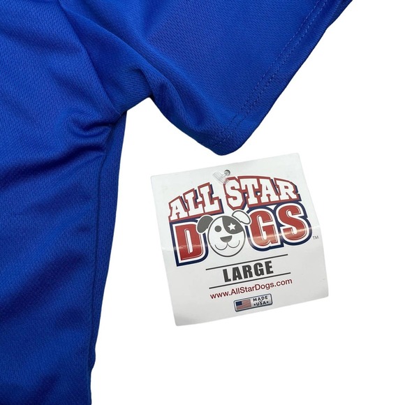 ALL STAR DOGS Official NHL License Toronto Maple Leafs Dog Jersey Sz Large - Picture 4 of 5